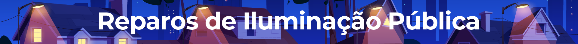 Banner Reparo de Iluminação